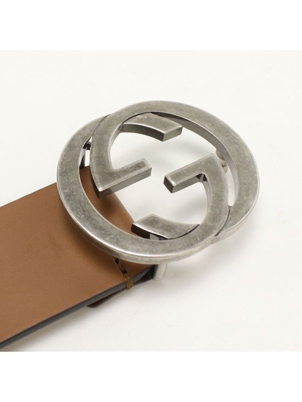 Gucci Interlocking Belt Leather - Picture 2 of 6